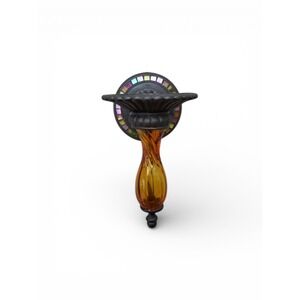 PartyLite‎ P8698 Global Fusion Wall Sconce Peglite Taper Pillar Candle Mosaic
